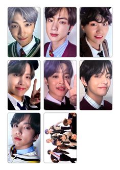 MAP OF THE SEOUL 7 Photocards Template, Photocard Template, Kpop Photocard, Lomo Card, Pop Albums, Bts Photo