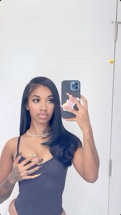 Side Part 20 Inch Wig, Jet Black Side Part Quickweave, Protective Sew In Hairstyles Black Women, Black Side Part Wig Straight, Side Part Hairstyles Leave Out, Erica Mena Outfits, Black Baddie Natural Hairstyles, Natural Hair Inspo Black Women, Short Straight Sew In