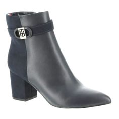 Brand New Without Box Women’s Size 10 Black Color Manmade Block Heel Inside Zipper Quick Shipping! Booties Ankle Boots, Hilfiger Shoes, Tommy Hilfiger Shoes, Cute Sandals, Metal Logo, Metallic Logo, Bootie, Block Heels, Bootie Boots