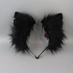 Material: Faux Plush Material Color: All Black, Black White Gothic Rose, Halloween Sale, Signature Look, Punk Fashion, All Black, Unique Pieces, Statement Necklace, Black And White, Black