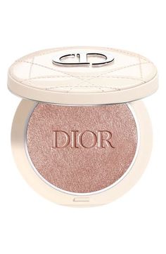 What it is: A highlighting powder with a high-impact iridescent glow that gives skin an instant boost of radiance and comfort all day long.What it does: Composed of up to 95% natural-origin pigments, this highlighter is highly concentrated in shimmering pearlescent pigments that blend seamlessly onto skin for a radiant complexion. It also contains wild-pansy extract to hydrate skin and provide lasting comfort. How to use: Apply using a highlighter brush onto the high points of your face and coll Dior Forever Couture Luminizer, Wild Pansy, Highlighter Powder, Natural Hydration, Correcting Concealer, Dior Forever, Highlighter Brush, Makeup Store, Dior Makeup