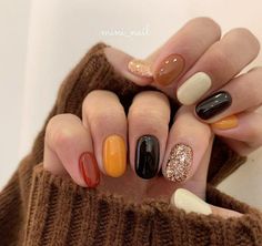 Bright Summer Nails Designs, Simple Fall Nails, Cute Nail Art Designs, Blush Nails, Nail Polish Art, Cool Nail Designs, Nail Designs Summer