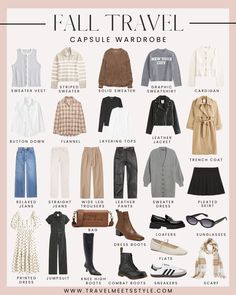 Travel light, Dress right: How to create the ultimate fall travel capsule wardrobe 2024 - Travel Meets Style Packing Early Fall Europe, Travel Light Fall Outfits, Easy Fall Capsule Wardrobe, Fall Europe Trip Packing, 5 Day Capsule Wardrobe Packing Light, Cute Sightseeing Outfits Fall, Carry On Travel Wardrobe, Simple Fall Wardrobe, Travel Capsule Wardrobe Uk Fall