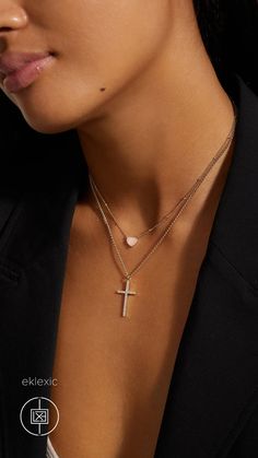 Illuminate Your Look with the CZ Cross Pendant Necklace 🌟 Add a symbol of faith and fashion to your wardrobe with this exquisite necklace. Featuring a beautifully crafted cross pendant embellished with CZ stones, it’s the perfect accessory for everyday wear or special occasions. Shop now and radiate grace! Silver 925 Necklace, Domed Ring, Cross Pendant Necklace, Brass Jewelry, Jewelry Cleaner, Cz Stone, Gold Plated Sterling Silver, Cross Pendant, Gold Vermeil