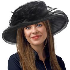 PRICES MAY VARY. Elegantly Packable Design: Embrace the new style this spring and fall with our carefree packable Organza Kentucky Derby hat. Ideal for Royal Ascot, it's a traveler's delight, offering both convenience and fashion. Chic 4-Inch Brim: The hat features a generously sized 4-inch brim, providing ample sun protection while adding a touch of elegance and sophistication to your outfit, perfect for any outdoor gathering. Adjustable for Perfect Fit: One size fits most, designed with an inn Party Cocktail Dress, Kentucky Derby Hats, Derby Party, Dress Hat, Kentucky Derby Hat, Derby Hat, Royal Ascot, Derby Hats, Dress Hats