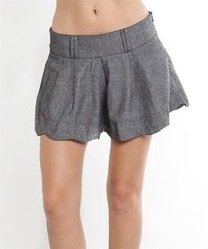 Trendy Grey Tweedy Pleated Wool/Linen Blend Pleated Skort Freebird New School  | eBay Demin Jeans, Contemporary Loft, Dinner Wear, Wool Sweaters Womens, Christmas Clothing, Fall Florals, Everyday Clothing, Street Swag, Work Shorts