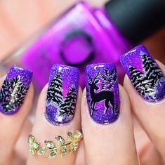 Nails Grunge, 2019 Nails, Chic Nail Designs, Chic Nail Art, Cute Christmas Nails, Grunge Nails