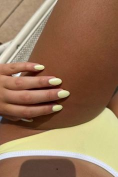 Yellow Manicure, Spring Nail Color, Soft Pink Nails, Baby Blue Nails, Lilac Nails, Peach Nails, Nail Color Trends, Spring Nail Trends, Spring Nail Colors