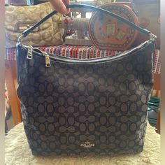 Coach Beautiful Medium-Large Bag In Destress Black Color . Photo Doesn’t Do Justice , Very Clean Like New Bags Coach, Color Photo, Large Bag, Coach Bags, Shoulder Bags, Black Color, Bag Lady, Like New, Shoulder Bag