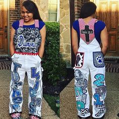 I let ✨My Girls✨ share first and Diamond debuted her overalls for homecoming. You look adorable! Homecoming Overalls Ideas, Outfits Overalls, Graduation Pic Ideas