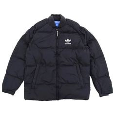 Offering A Distinctive Take On An Outerwear Staple, The Adidas Superstar Down Jacket Is Celebrated As A Street Fashion Essential. A Winter Ready Piece Of Outerwear, Constructed From A Nylon Shell, It’s Bulked Out With Full Duck And Feather Down For Maximum Warmth. Two Hand Warmer Pockets Feature To The Front, With Two Internal Chest Pockets. Its Finished With A Ribbed Neckline And Elasticated Cuffs. 100% Nylon Shell 80% Duck Down, 20% Feather Fill Zip Closure Trefoil Logo Hand Warmer Pockets Ela Streetwear Track Jacket With Padded Collar, Classic Long Sleeve Winter Track Jacket, Classic Winter Track Jacket For Streetwear, Sporty Puffer Outerwear With Long Sleeves, Classic Winter Outerwear For Streetwear, Classic Nylon Winter Outerwear, Long Sleeve Nylon Track Jacket For Winter, Classic Nylon Outerwear For Winter, Classic Winter Nylon Outerwear