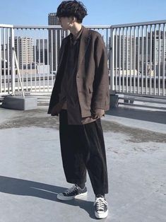 Harajuku Fashion Street, Mens Fashion Streetwear, Korean Fashion Trends, Streetwear Men Outfits, Fashion Streetwear, 가을 패션, Casual Clothing, Mens Casual, Korean Street Fashion