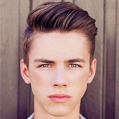 Teenage Guy Hairstyles - Long Sides with Modern Comb Over Teenage Guys, Kids Hair Cuts, Short Hairstyles For Thick Hair, Haircut Inspiration