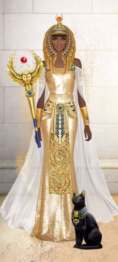 Ancient Egypt Fashion Queens, Egyptian Diy Costume, Nefertiti Costume, Nefertiti Dress, Cleopatra Outfit, Egyptian Inspired Fashion, Egyptian Queen Costume, Ancient Egyptian Fashion, Egyptian Themed Party