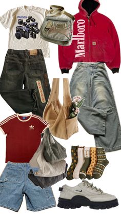 Earth Tone Clothes, Thrift Outfits, Boys In Skirts, Outfits Y2k, Vintage Thrift, Fits Clothes, Cool Fits, Pinterest Outfits, Swaggy Outfits