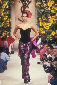 Yves Saint Laurent - Fall 1994 Couture Vintage Runway, 20th Century Fashion, Iconic Dresses