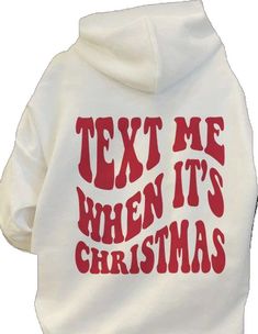 Christmas Hooded Hoodie For Streetwear, Christmas Cotton Hoodie With Letter Print, Wavy Words, Preppy Hoodie, Hoodies Cute, Trendy Christmas Outfits, Its Christmas, Cool Aesthetic, Aesthetic Preppy