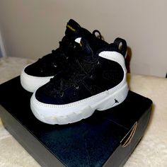 White/Black Dark Concord Toddler 5c Brand New Black Casual Sneakers With Soft Sole, Black High-top Sneakers With Soft Sole, Sporty Low-top Jordan Shoes With Soft Sole, Black Non-slip Jordan Shoes For Streetwear, Jordan Black, Shoes Jordan, Jordan 11 Retro, Kids Jordans, Jordan 11