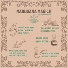 Magickal Herbs, Magia Das Ervas, Wiccan Magic, Witch Spirituality, Magic Spell Book, Magic Herbs, Spiritual Journals, Magical Herbs, Wiccan Spell Book