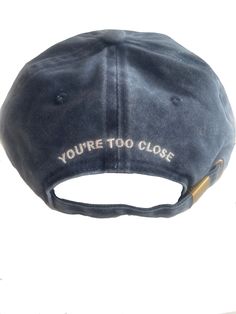 Super cool custom personalized text vintage washed out style cap is a great addition to your everyday outfit. Great for all seasons & made in our studio in the Canada. All of our caps are made to order, so you know yours are truly unique and made specifically for you by one of our team members. One size fits most Text or Logo * Please indicate back or front or both for custom Vintage Cap Outfit, Funny Baseball Hats, Bachelorette Hats, Custom Embroidered Hats, Custom Baseball Cap, Silly Hats, Custom Caps, Embroidered Cap, Funny Hats