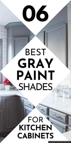 the best gray paint shades for kitchen cabinets