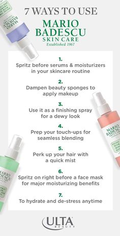 Skincare For Combination Skin, Beauty Hacks That Actually Work, Moisturizing Routine, Mario Badescu Facial Spray, Skincare Collection, Facial Spray, Mario Badescu, Skin Care Serum