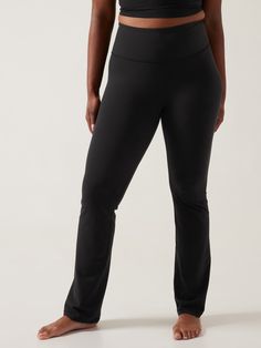 FOR: Yoga or studio practice FEEL: Powervita™ fabric is buttery soft with support that feels like a gentle hug FAVE: Unpinchable three-layer waistband with mesh inner lining streamlines and supports No inseam for distraction-free practice Back drop-in pocket holds your essentials Elation tights are best for daily wear and low impact workouts with exceptional comfort and gentle support. Fitted next to the body with an ultra-high-rise waistband Straight leg fits slim through the leg then eases up Straight Leg Pant, Low Impact Workout, Athleta Pants, Slim Pants, Fit N Flare Dress, Ankle Pants, Tight Leggings, Linen Pants, Cropped Leggings