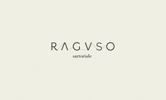 the word racvso is written in black and white