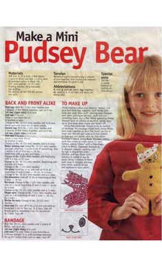 Kimberbear Free Pattern, Care Bear Knitting Pattern, Paddington Bear Knitting Pattern, Easy Toys, Build A Bear Knitting Patterns, Bertie Bear Knitting Pattern, Pudsey Bear, Christmas Toy Knitting Patterns, Bear Knitting Pattern