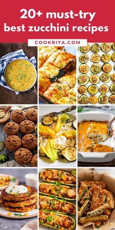 20 must try best zucchini recipes that are low in calories and high in protein