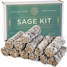 PRICES MAY VARY. ��🌙 Let the Good Vibes Roll With Our Sage: This is the sage to burn for cleansing negative energy, improving clarity, improving sleep, and various smudging and spiritual ceremonies; Our sage bundles for smudging can even be used as a unique decor accent piece in any space that’s craving some positivity and loving energy ☀️ Sustainably Grown on Private Land: All of your white burning sage is organically and sustainably grown in California on a private farm without chemicals and ca What Incense To Use For Cleansing, Cleansing House, Sage Sticks, Sage Smudge Sticks, Smudging Feathers, Burning Sage, Sage Smudging, Sacred Plant, White Sage Smudge