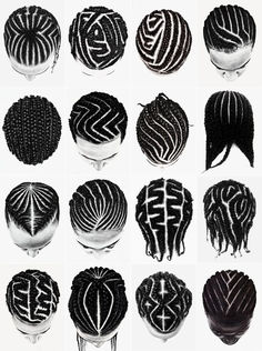 Cornrow braids - Braided Hairstyles Braids For Boys, Types Of Braids, Hair Twist Styles, Mens Braids, Braid Designs