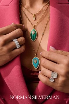 The much-anticipated collaboration between Norman Silverman and the extraordinary Rocky Barnes is here. Discover unique and stunning high-jewelry pieces designed by Rocky Barnes that embody her signature style and our commitment to quality craftsmanship.