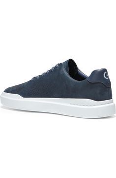 Sneaker Men, Perforated Leather, Stylish Sneakers, Cole Haan, Slip On Sneaker, Baskets, Nordstrom, Energy, Texture