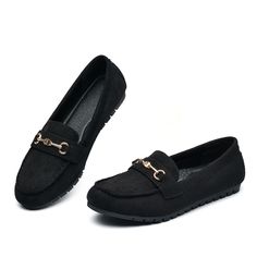 PRICES MAY VARY. Crafted with Care: Made from premium fabric, these women's loafers feature intricate details with a cute decorative buckle, showcasing exceptional workmanship. The round toe design enhances both the comfort and the look of these cute flat shoes Unbeatable Comfort: Constructed with long-lasting memory foam insoles and arch support, our women's loafers prioritize your comfort. The breathable canvas lining and sweat-absorbing material keep you feeling fresh and comfortable througho Cute Flat Shoes, Shoes Cute, Dressy Shoes, Cute Flats, Shoes Ladies, Loafers Shoes, Women's Loafers, 4 Inch Heels, Different Outfits