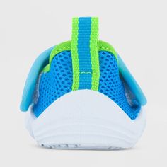 The Speedo Kids' Hybrid Water Shoe is carefully engineered to offer the ultimate support, breathability and comfort where kids need it most. They are conveniently quick drying with superior drainage. This product also features pull loop, Velcro closure, and stretch foot pocket for easy on/off. These water shoes are great for the beach, lake or pool. Blue Mesh Running Shoes For Outdoor Activities, Blue Mesh Running Shoes For Outdoor, Blue Running Shoes With Breathable Mesh For Outdoor, Blue Running Shoes With Breathable Mesh For Outdoor Activities, Blue Mesh Outdoor Running Shoes, Blue Scratch-resistant Running Shoes For Training, Blue Slip-resistant Sneakers For Outdoor Activities, Blue Slip-resistant Synthetic Sneakers, Blue Running Shoes With Breathable Mesh