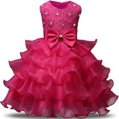 Girls Party Wear Dresses The Dress Shop Formal Lace Dress, Baby Lace Dress, Kids Party Dresses, Birthday Girl Dress, Girls Formal Dresses, Party Kleidung, Birthday Party Dress, Girls Party Dress, Sweet Dress