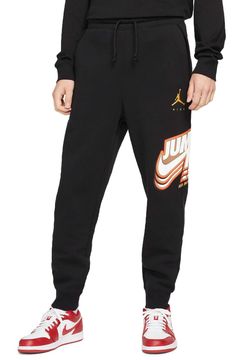 Sweat Pants Black, Cargo Sweatpants, Champion Sweatpants, Jumpman Logo, Nba Champions, Active Wear Pants, Fleece Pants, Sweat Pants, Mens Activewear