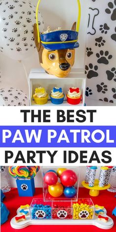 the best paw patrol party ideas