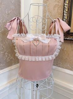 #fashion #aesthetic #cute #pink #pretty #clothes Pearl Love, Tank Top Straps, Heart Top, Lace Straps, Tank Top Camisole, Pink Princess, Pink Outfit, Kawaii Fashion, Set Dress