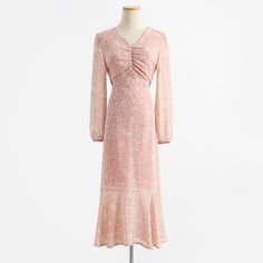 Material: Polyester Commuting: Retro Size: s, m, l, XL Color: apricot, green, pink Casual Pink Non-stretch Midi Dress, Casual Non-stretch Pink Midi Dress, Spring Feminine Apricot Midi Dress, Pink V-neck Midi Dress For Spring, Fitted Apricot Midi Dress Casual, Fitted Casual Midi Dress In Apricot, Apricot Fitted Casual Midi Dress, Casual Fitted Apricot Midi Dress, Pink Non-stretch Dress For Brunch