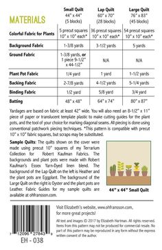 the instructions for how to make potted plants