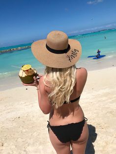 "Need sooner? reach out! ** WE CURRENTLY ONLY HAVE THE SLIGHTLY DEEPER BEIGE COLOR HAT (every picture except #1 If ordering, your hat will be this color :) Custom saying floppy beach hat! This hat is sure to impress your friends whether it's just for a day on the water, at the pool, or the perfect gift for a bachelorette weekend! ----------------------------------------------------------------- HAT DETAILS: - Beige straw hat, 15 in wide (~4.5 brim) - Custom wording is permanent with custom cut p Beachwear Sun Hat For Vacation, Beachwear Sun Hat For Poolside And Beach Season, Beachwear Sun Hat For Poolside, Poolside Beachwear Sun Hat For Beach Season, Adjustable Swimwear For Vacation, Vacation Beachwear Hats For Sunbathing, Beachy Sun Hat For Sunbathing And Beach Season, Beach Season Straw Hat, Beachwear Hats For Vacation