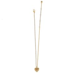 This heart motif pedant necklace inspired by jewelry artisans of Taxco, Mexico, is designed to layer and mix with the rest of the Contempo Collections. Collection: Contempo Color: Gold Closure: Lobster Claw Length: 16" - 20" Adjustable Pendant Drop: 3/4" Finish: Gold plated Style: #JM7527 Brighton Shops, Spring Handbags, Petite Necklace, Heart Motif, Brighton Jewelry, Handbag Charms, Jewelry Case, Jewelry Cleaner, Jewelry Care