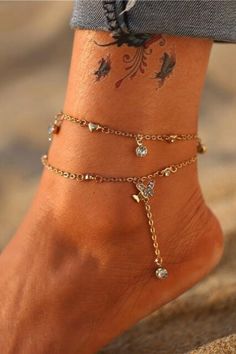 Get ready for summertime vibes with this cute butterfly anklet set. The cute butterfly charm has sparkly rhinestones and is delicate for a subtle look. Time to break out the sandals and short shorts! 

>> Butterfly Gold Anklet Set: https://pinealvisionjewelry.com/products/butterfly-gold-anklet-set Summer Beach Anklets With Rhinestones, Trendy Butterfly Jewelry For Summer, Trendy Butterfly Shaped Summer Jewelry, Trendy Summer Butterfly Shaped Jewelry, Dainty Summer Beach Anklets, Dainty Summer Party Anklets, Casual Anklets For Summer Parties, Dainty Anklets For Beach In Summer, Casual Summer Party Anklets