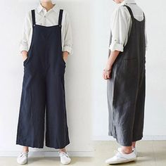 Lasaky - Wide-Leg Jumpsuit Overalls with Pockets Jumpsuit Overalls, Long Sleeve And Shorts, Pant Length, Wide Leg Jumpsuit, Olivia Mark, Dressmaking, Clothing Patterns, A Line Skirts, Denim Shorts