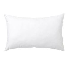 a white pillow on a white background