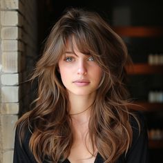 trendy-long-layered-haircuts Long Hair Volume Haircut Wavy, Layered Haircuts For Women Long Wavy, Chunky Layers Long Hair Straight, Lots Of Layers Long Hair Wavy, Long Hair Cut With Layers Face Framing Thick Wavy Hair, 90 Degree Haircut, Degree Haircut, Style Long Hair, French Haircut