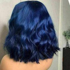 Fairy Hairstyles, Blue Bob, Wig Wavy, Hair Company, Hair Texture