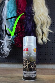 Silicone Spray for Detangling Wigs - Sadie by Design Detangle Wig Hair, Mega Hair, Halloween Wigs, Cosplay Diy, Cosplay Tips, Wig Making, Wig Styles